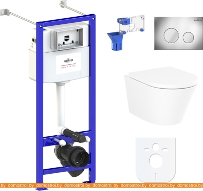 Унитаз Lavinia Boho Relfix Biore Rimless 7 в 1 87050186 (хром пластик) фотография