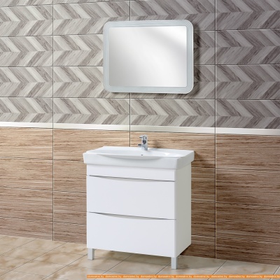 Тумба Акваль Верна 80 АВ.80.10.20.N под умывальник Санти 80 фотография