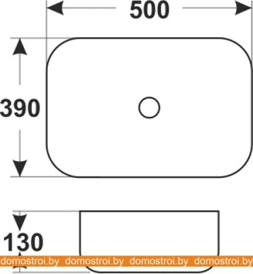 Умывальник Melana MLN-78109 50x39 фотография