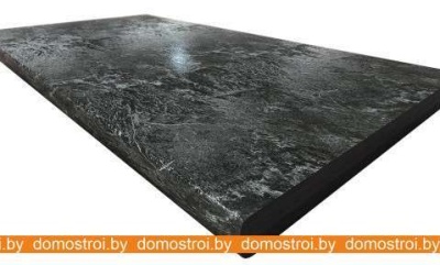 Кухня Интерлиния Мила 1.68x3.2 левая (бетон-кастилло темный) фотография