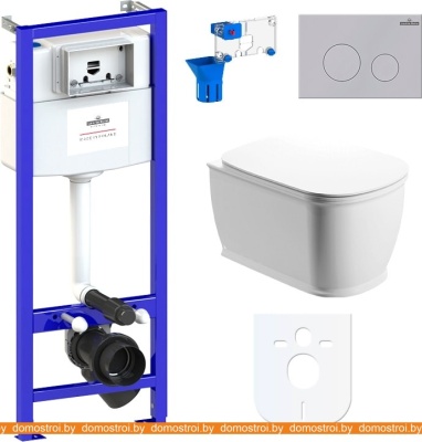 Унитаз Lavinia Boho Relfix Bell Pro Rimless 7 в 1 87040043 (матовый пластик) фотография