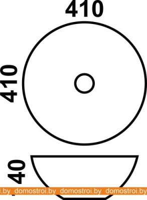 Умывальник Melana MLN-J2056S 41x41 фотография