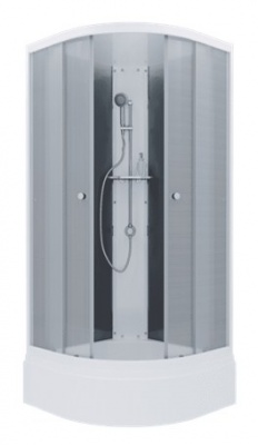 Душевая кабина Triton Рио 2 90x90 графит фотография