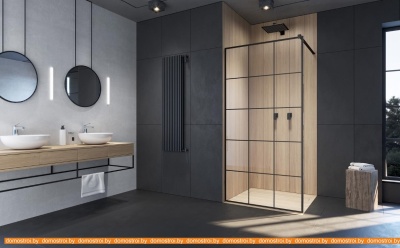 Душевая стенка Radaway Modo X Black II Factory 70 фотография