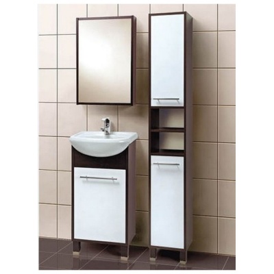 Зеркальный шкаф Акваль Карина 47 [ЕК.04.47.00.L] фотография