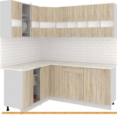 Кухня Кортекс-мебель Корнелия Экстра 1.5x2.0м (дуб сонома/мадрид) фотография