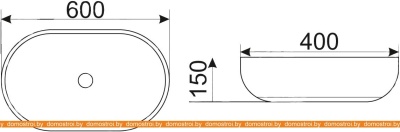 Умывальник CeramaLux MNC174 фотография