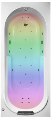 Гидро-аэромассажная акриловая ванна с хромотерапией Lavinia Boho Bristol 160x75 36044HAC фотография