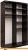 Шкаф-купе Евва 124 VHG.02 АЭП ШК.2 03 (венге/шамони/венге глянец) фотография