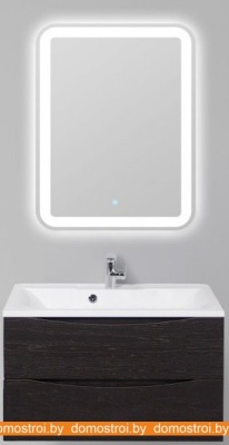 Тумба под умывальник BelBagno Marino-800-2C-SO-RCA-P (rovere cioccolato) фотография
