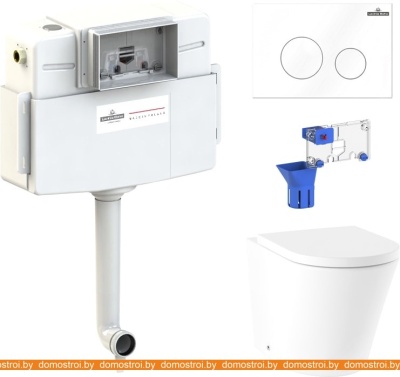 Унитаз Lavinia Boho Relfix Biore 5 в 1 87060233 (белый пластик) фотография