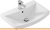 Умывальник Cersanit CARINA 60 (с пьедесталом) фотография
