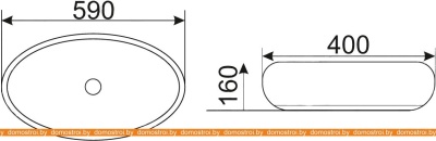 Умывальник CeramaLux MNC170 фотография