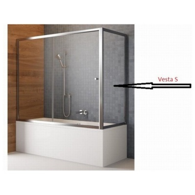 Душевая стенка боковая Radaway Vesta S [204070-01] 70x150 фотография
