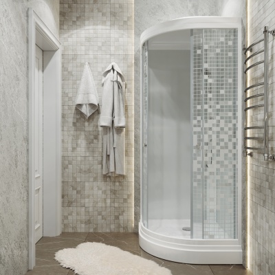 Душевая кабина Triton Стандарт А3 ДН4 100x100 мозаика фотография