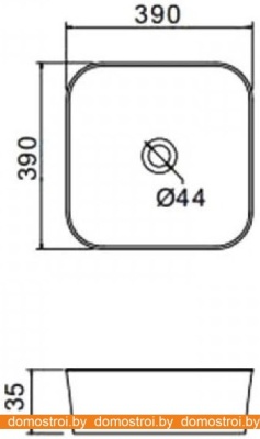 Умывальник Gappo GT201 фотография