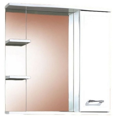 Зеркальный шкаф Акваль Ника 70 [AN.04.70.00.R] фотография