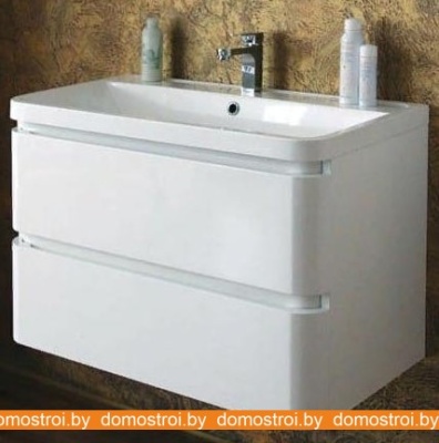 Тумба под умывальник BelBagno Energia-N-600-2C-SO-BL (bianco lucido) фотография