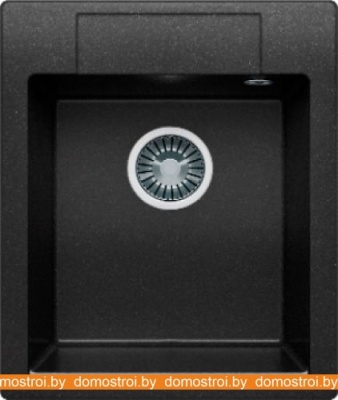 Кухонная мойка Polygran Argo-420 (черный 16) фотография