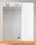 Шкаф с зеркалом BelBagno Marino-SPC-800/750-1A-BL-P-R (bianco lucido) фотография
