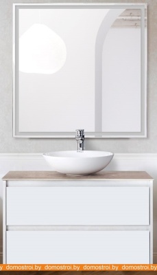 Тумба под умывальник BelBagno Kraft-800-2C-SO-BO (bianco opaco) фотография