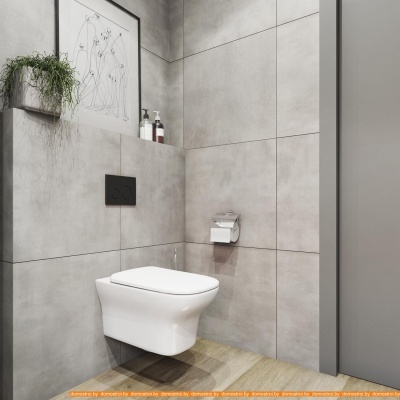 Унитаз Lavinia Boho Relfix Bristol Rimless 10 в 1 98010080 (черный пластик) фотография