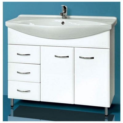 Тумба под умывальник Акваль Эмили 105 [AL.05.00.09.R] фотография