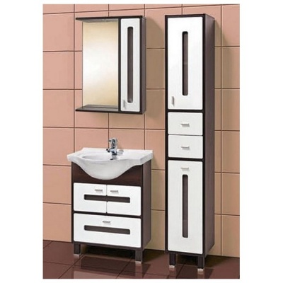 Зеркальный шкаф Акваль Бали 60 [БАЛИ.04.60.02.R] фотография