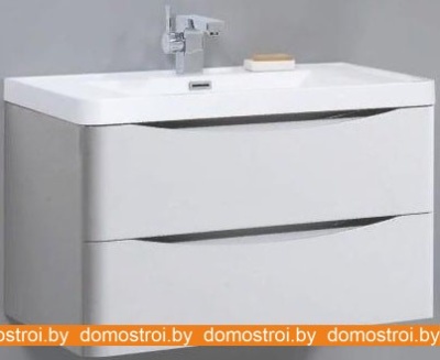Тумба под умывальник BelBagno Ancona-N-900-2C-SO-BL (bianco lucido) фотография