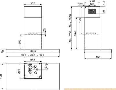 Вытяжка Faber Stilo Comfort X A60 325.0615.637 фотография