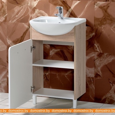 Тумба Акваль Сеул 50 СЕУЛ.50.50.10.N под умывальник Люкс-Сити-Т-Л 50 фотография