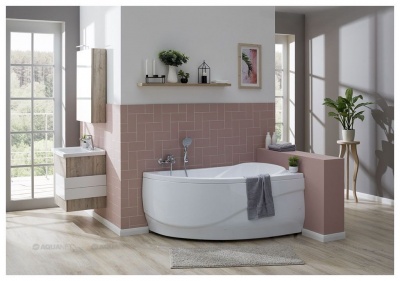 Лицевая панель для ванны Aquanet Maldiva 150x90 R фотография