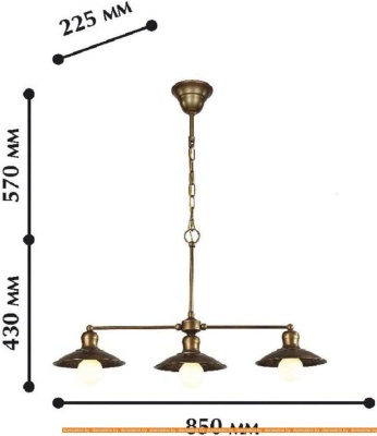 Подвесная люстра Favourite 1214-3P1 фотография