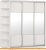 Шкаф-купе Империал Тетрис ККК 180x240 (белый жемчуг) фотография