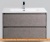Тумба под умывальник BelBagno Kraft 39-800/390-2C-SO-PG (pietra grigio) фотография