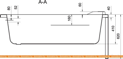 Ванны Cersanit Santana 150x70 фотография