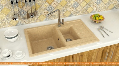 Кухонная мойка MARRBAXX Модель 210 (песочный Q5) фотография