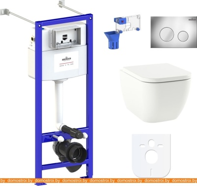 Унитаз Lavinia Boho Relfix One 7 в 1 87050138 (хром пластик) фотография