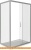Душевой уголок Good Door Infinity WTW + SP 140x90 (прозрачное/хром) фотография