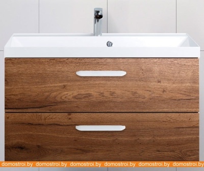 Тумба под умывальник BelBagno Aurora-900-2C-SO-RT (rovere tabacco) фотография