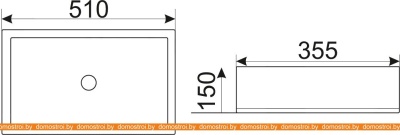 Умывальник CeramaLux N9129 фотография
