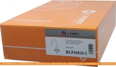 Смеситель Loffrey LF84810-3 (белый/хром) фотография