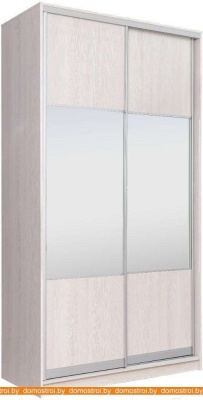 Шкаф-купе Рэйгрупп 158450 YYX Elgon РГ-10.01 (ясень снежный/хром) фотография