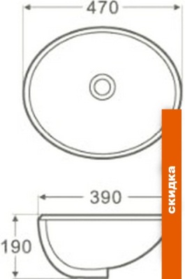 Умывальник WeltWasser Deilbach 6022 фотография