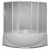 Шторка для ванной Bas Империал, Ирис 1500 Пластик фотография