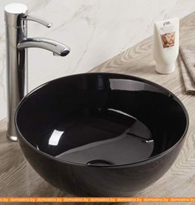 Умывальник Melana MLN-107b (черный) фотография