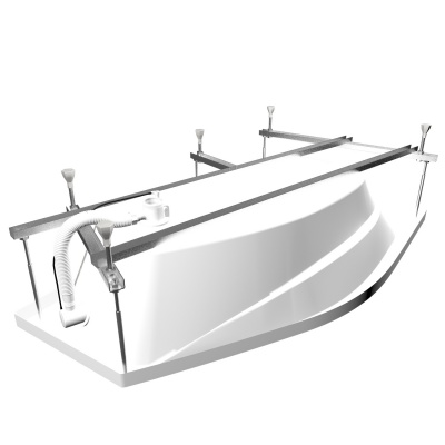 Акриловая ванна Triton Скарлет 167x96 правая фотография