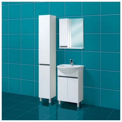 Зеркальный шкаф Акваль Афина 55 [АФИНА.04.55.00.L] фотография