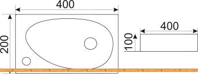 Умывальник CeramaLux N9265 фотография