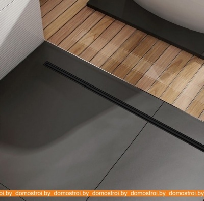 Душевой трап Calani Eco360 Slim 80 Black CAL-G0027 фотография